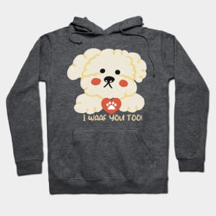 Bichon Frise art Hoodie